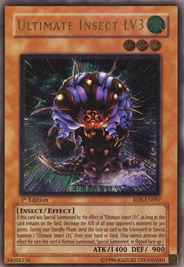 Ultimate Insect LV3 [RDS-EN007] Ultimate Rare | Odin's Place