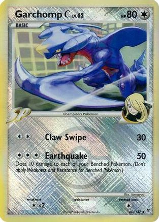 Garchomp C (60/147) (League Promo) [Platinum: Supreme Victors] | Odin's Place