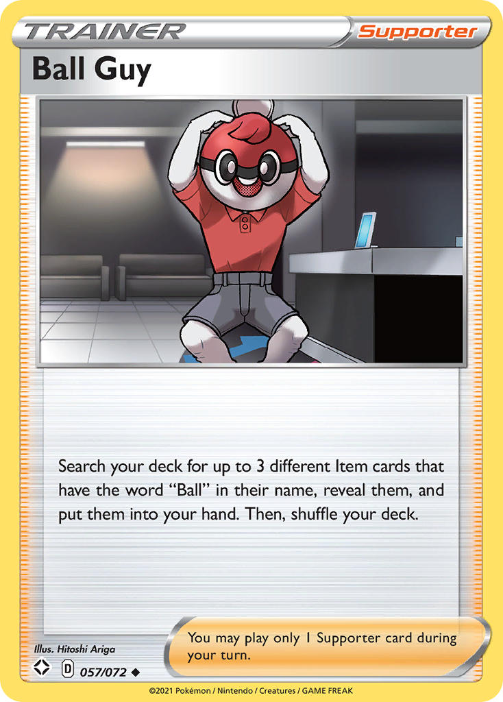 Ball Guy (057/072) [Sword & Shield: Shining Fates] | Odin's Place