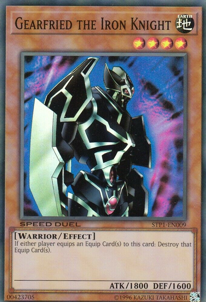 Gearfried the Iron Knight [STP1-EN009] Super Rare | Odin's Place