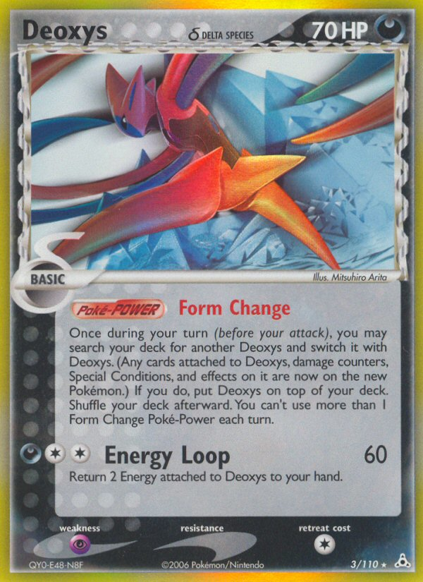 Deoxys (3/110) (Delta Species) [EX: Holon Phantoms] | Odin's Place