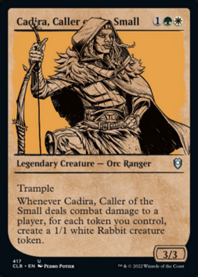 Cadira, Caller of the Small (Showcase) [Commander Legends: Battle for Baldur's Gate] | Odin's Place