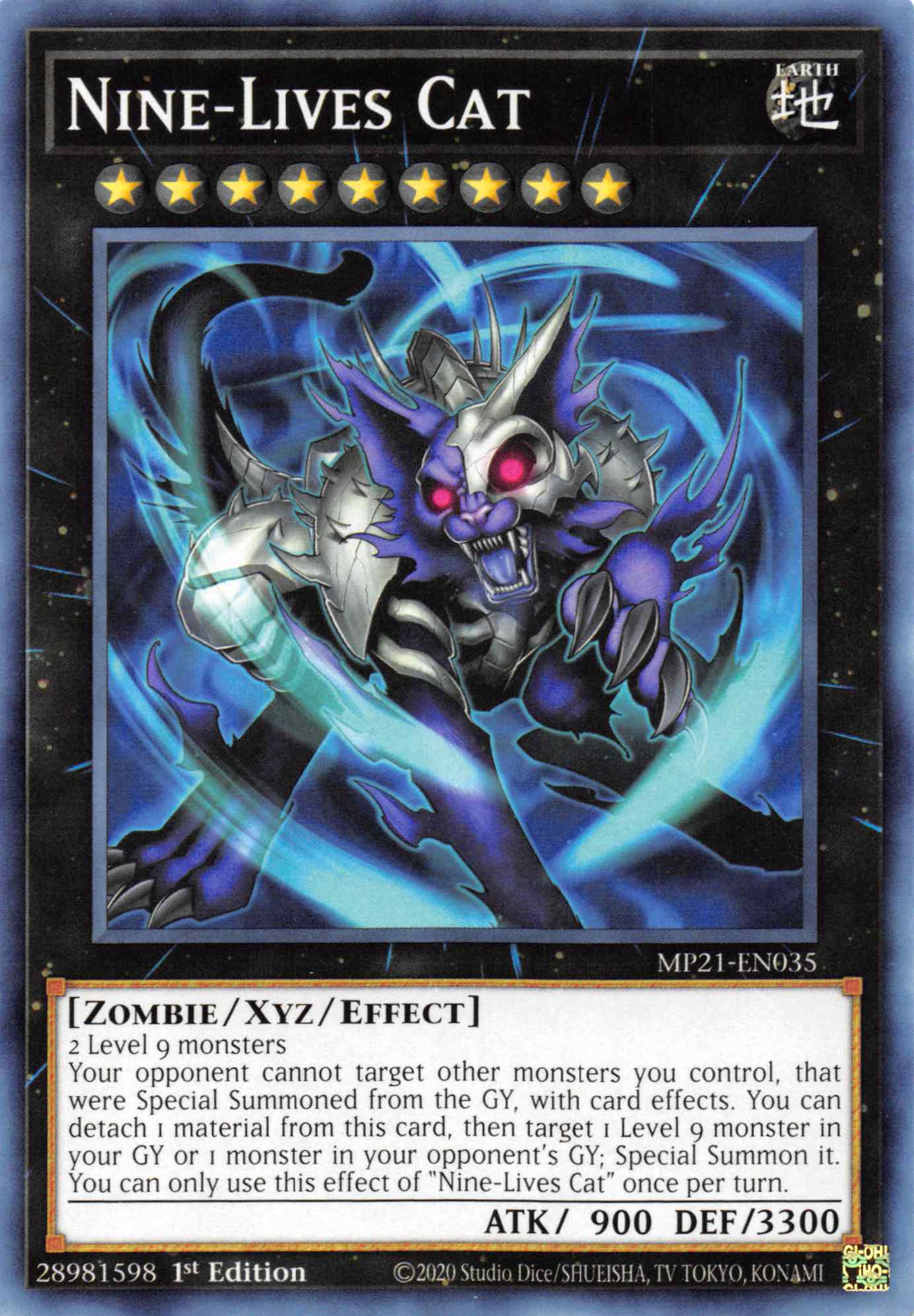 Nine-Lives Cat [MP21-EN035] Common | Odin's Place