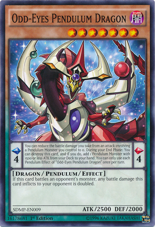 Odd-Eyes Pendulum Dragon [SDMP-EN009] Common | Odin's Place