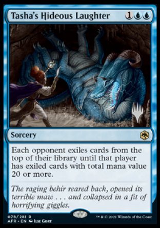 Tasha's Hideous Laughter (Promo Pack) [Dungeons & Dragons: Adventures in the Forgotten Realms Promos] | Odin's Place