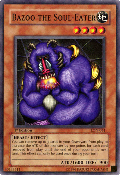 Bazoo the Soul-Eater [LON-064] Super Rare | Odin's Place