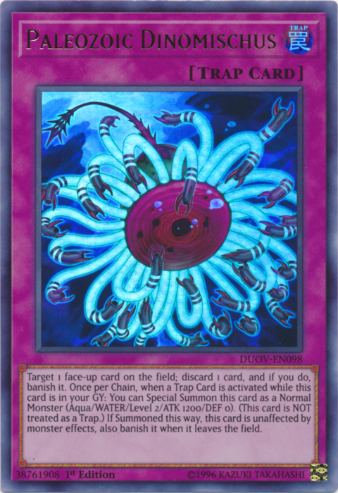 Paleozoic Dinomischus [DUOV-EN098] Ultra Rare | Odin's Place