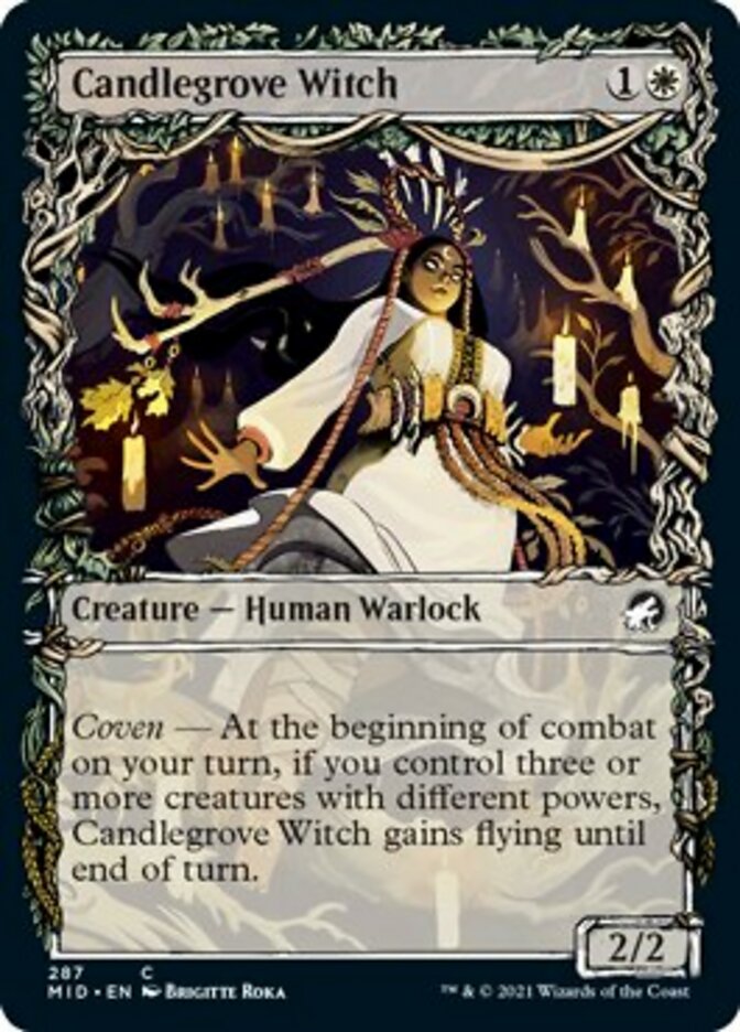 Candlegrove Witch (Showcase Equinox) [Innistrad: Midnight Hunt] | Odin's Place