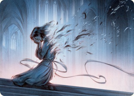 Fading Hope Art Card [Innistrad: Midnight Hunt Art Series] | Odin's Place
