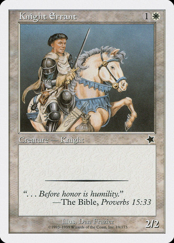 Knight Errant (19) [Starter 1999] | Odin's Place