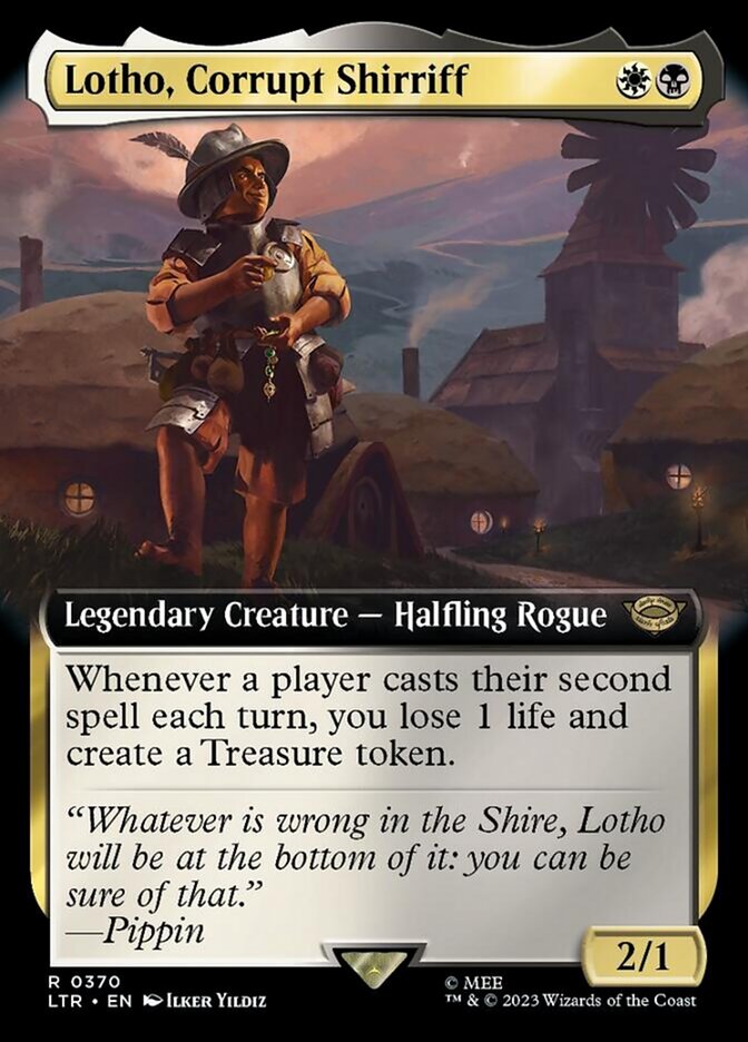 Lotho, Corrupt Shirriff (Extended Art) [The Lord of the Rings: Tales of Middle-Earth] | Odin's Place