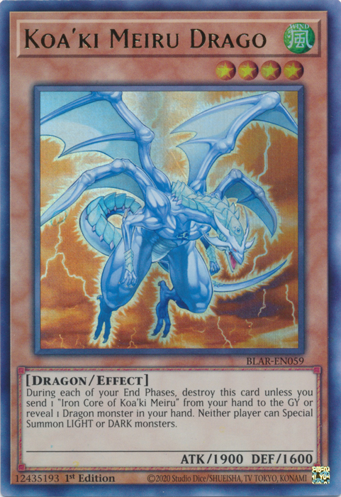 Koa'ki Meiru Drago [BLAR-EN059] Ultra Rare | Odin's Place