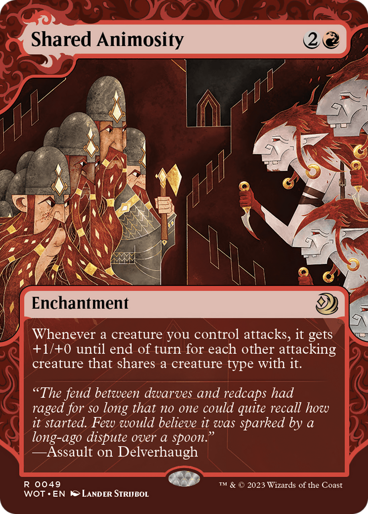 Shared Animosity [Wilds of Eldraine: Enchanting Tales] | Odin's Place