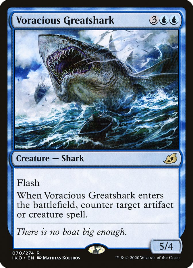 Voracious Greatshark [Ikoria: Lair of Behemoths] | Odin's Place