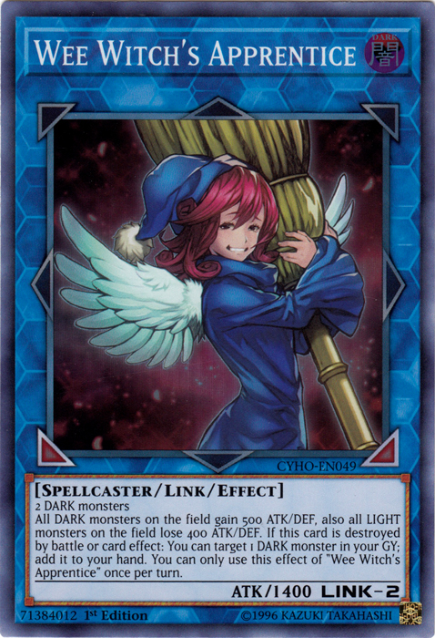 Wee Witch's Apprentice [CYHO-EN049] Super Rare | Odin's Place