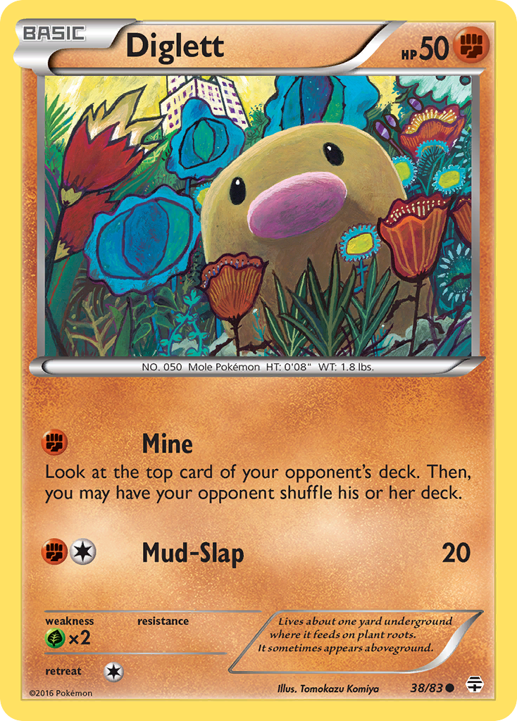 Diglett (38/83) [XY: Generations] | Odin's Place