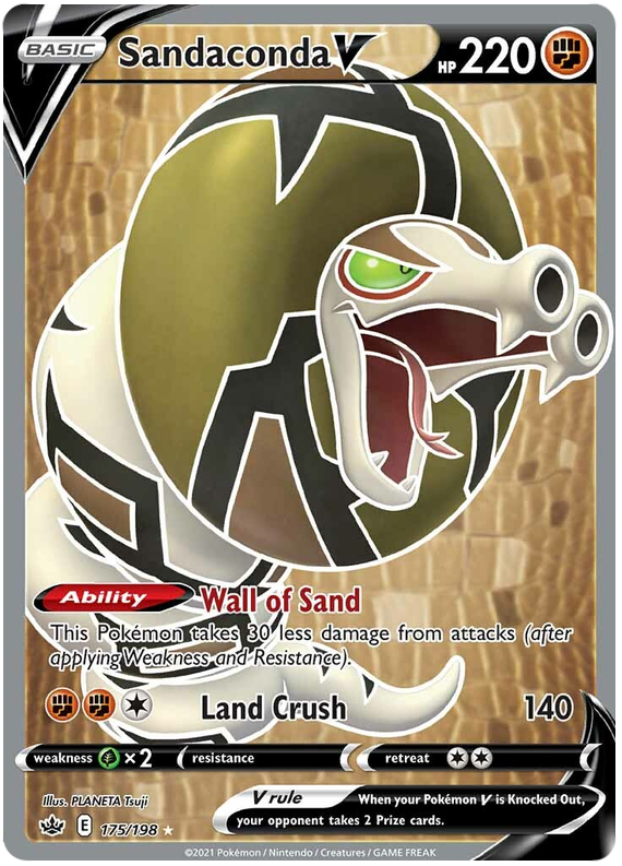 Sandaconda V (175/198) [Sword & Shield: Chilling Reign] | Odin's Place