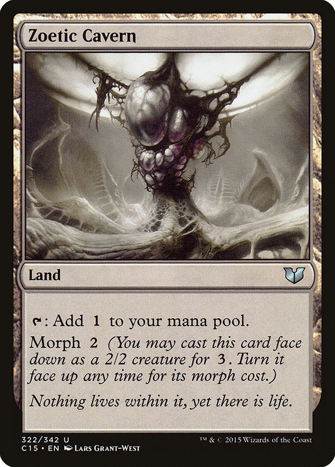 Zoetic Cavern (322) [Commander 2015] | Odin's Place