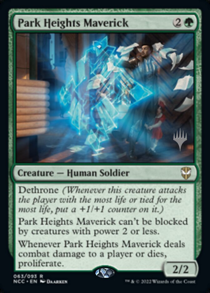 Park Heights Maverick (Promo Pack) [Streets of New Capenna Commander Promos] | Odin's Place