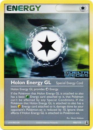 Holon Energy GL (105/113) (Stamped) [EX: Delta Species] | Odin's Place