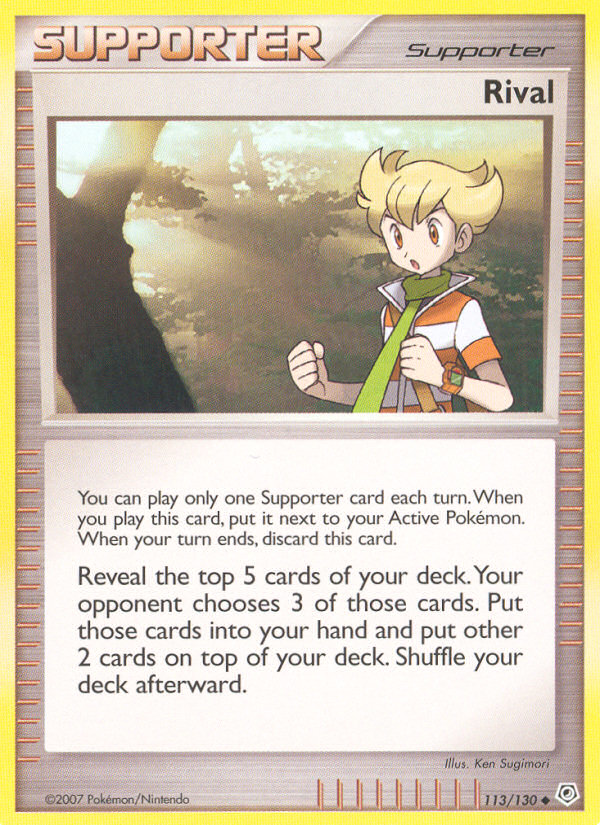 Rival (113/130) [Diamond & Pearl: Base Set] | Odin's Place