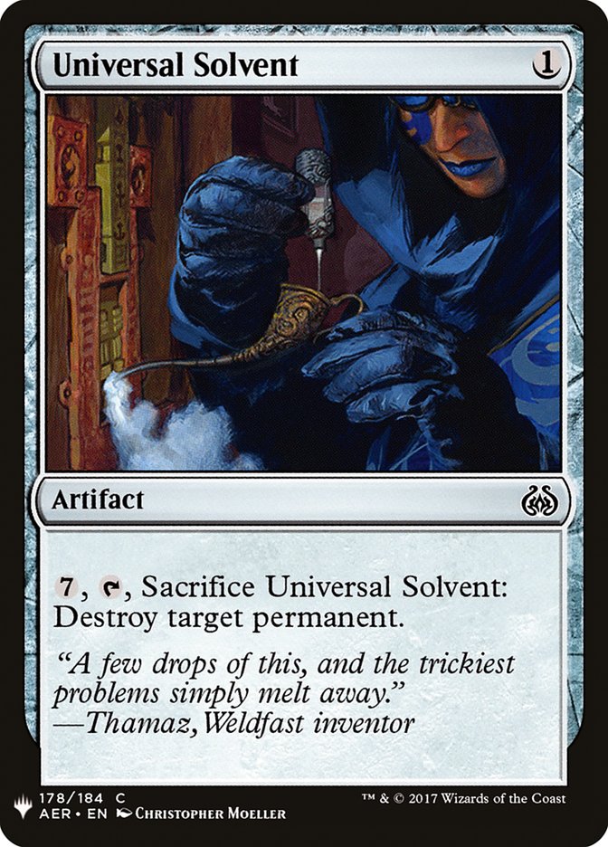 Universal Solvent [Mystery Booster] | Odin's Place