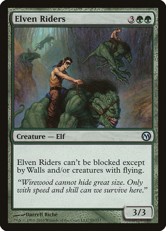 Elven Riders (59) [Duels of the Planeswalkers] | Odin's Place