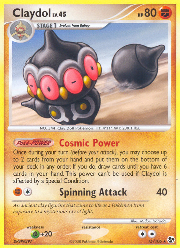 Claydol (15/106) [Diamond & Pearl: Great Encounters] | Odin's Place
