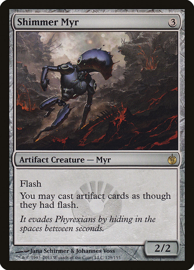 Shimmer Myr (129) [Mirrodin Besieged] | Odin's Place