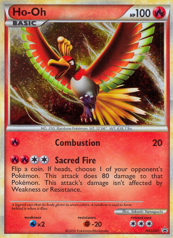Ho-Oh (HGSS01) [HeartGold & SoulSilver: Black Star Promos] | Odin's Place