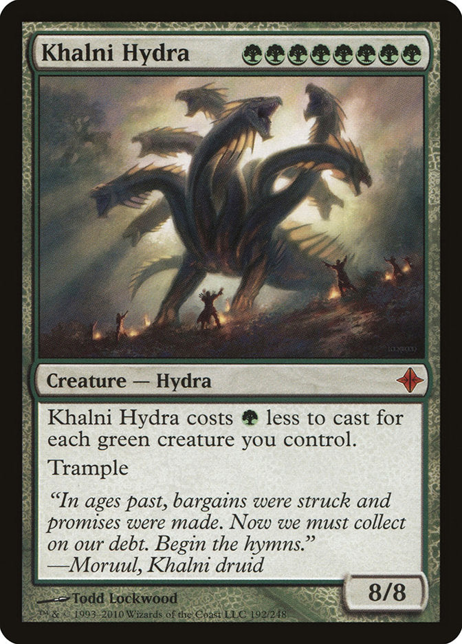 Khalni Hydra (192) [Rise of the Eldrazi] | Odin's Place