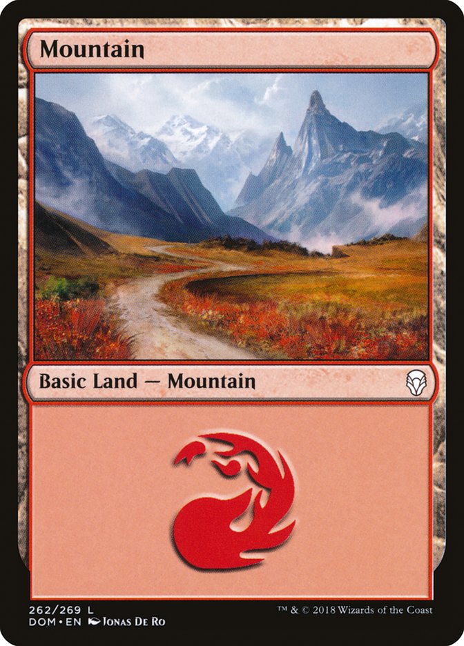 Mountain (262) [Dominaria] | Odin's Place
