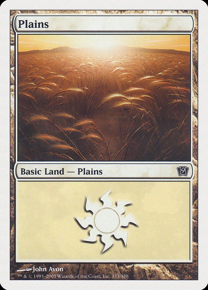 Plains (333) [Ninth Edition] | Odin's Place