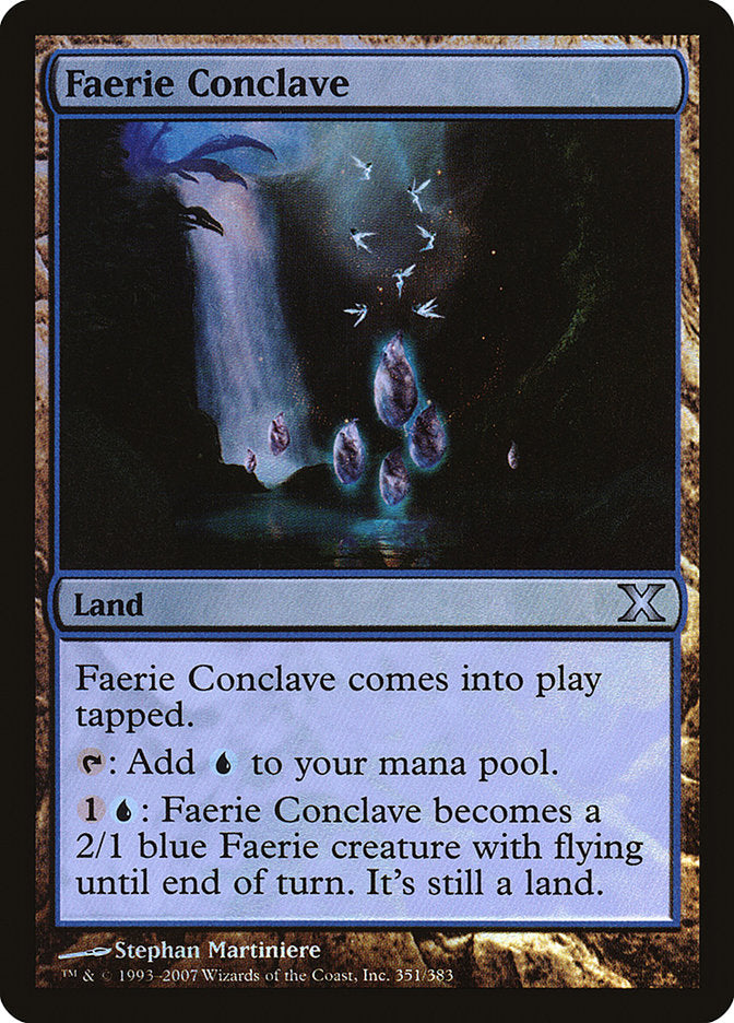 Faerie Conclave (Premium Foil) [Tenth Edition] | Odin's Place
