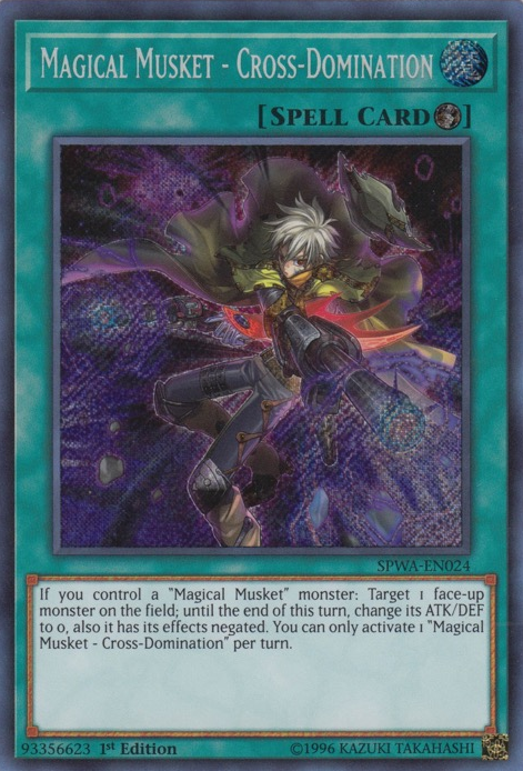 Magical Musket - Cross-Domination [SPWA-EN024] Secret Rare | Odin's Place