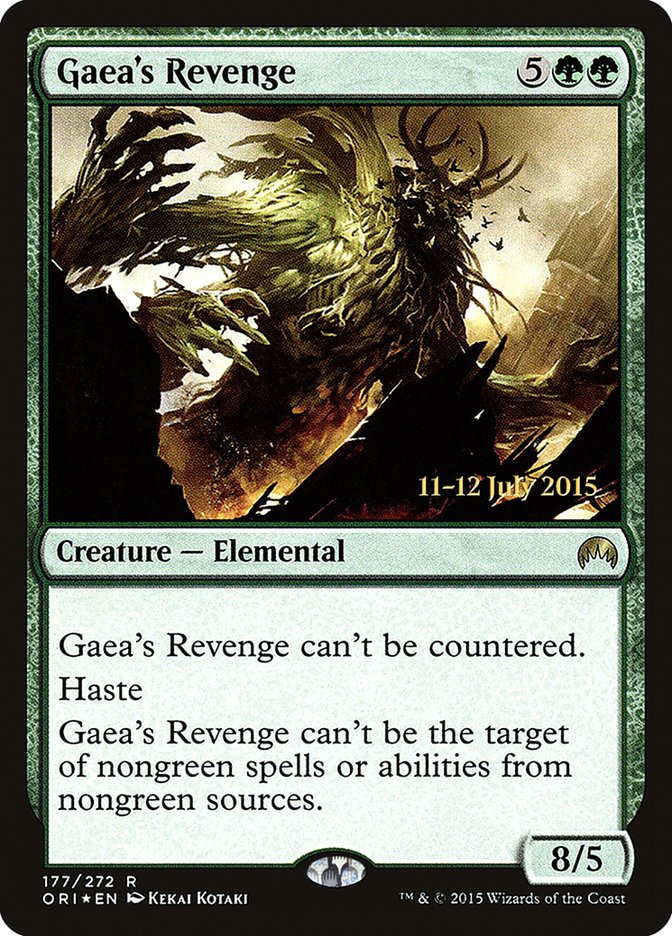Gaea's Revenge (177) [Magic Origins Prerelease Promos] | Odin's Place