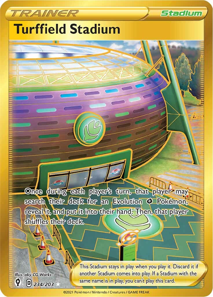 Turffield Stadium (234/203) [Sword & Shield: Evolving Skies] | Odin's Place