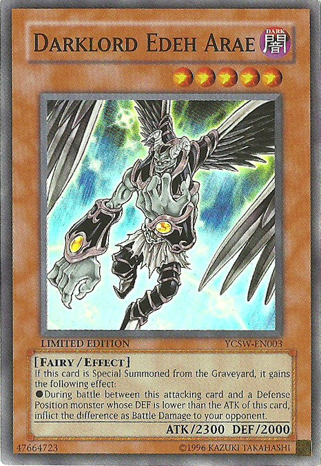 Darklord Edeh Arae [YCSW-EN003] Super Rare | Odin's Place