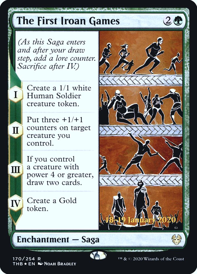 The First Iroan Games [Theros Beyond Death Prerelease Promos] | Odin's Place