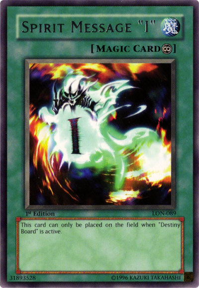 Spirit Message "I" [LON-089] Rare | Odin's Place