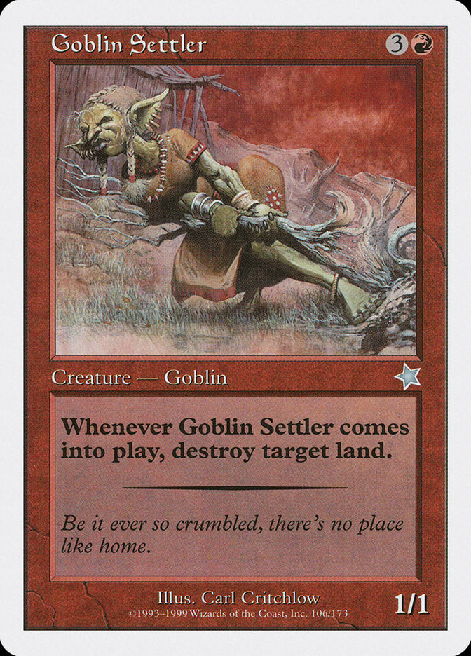 Goblin Settler (106) [Starter 1999] | Odin's Place