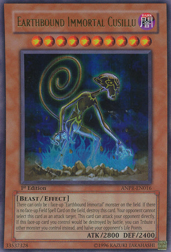 Earthbound Immortal Cusillu [ANPR-EN016] Ultra Rare | Odin's Place