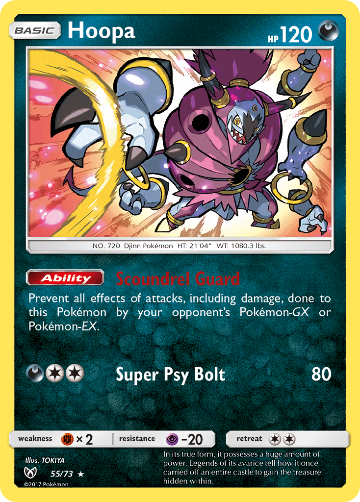Hoopa (55/73) [Sun & Moon: Shining Legends] | Odin's Place