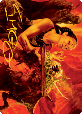 Chef's Kiss Art Card (Gold-Stamped Signature) [Modern Horizons 2 Art Series] | Odin's Place