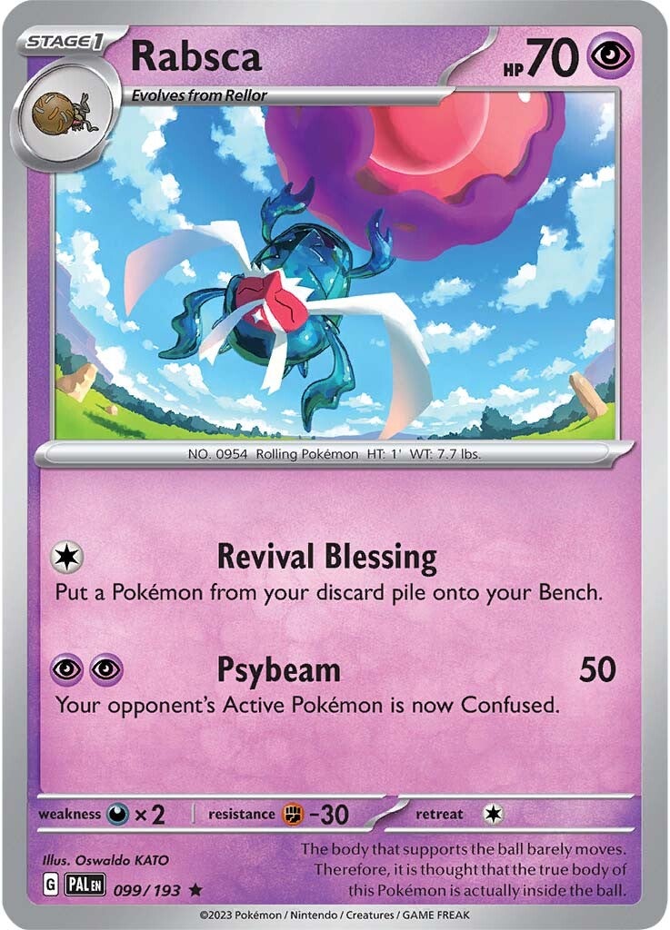 Rabsca (099/193) [Scarlet & Violet: Paldea Evolved] | Odin's Place