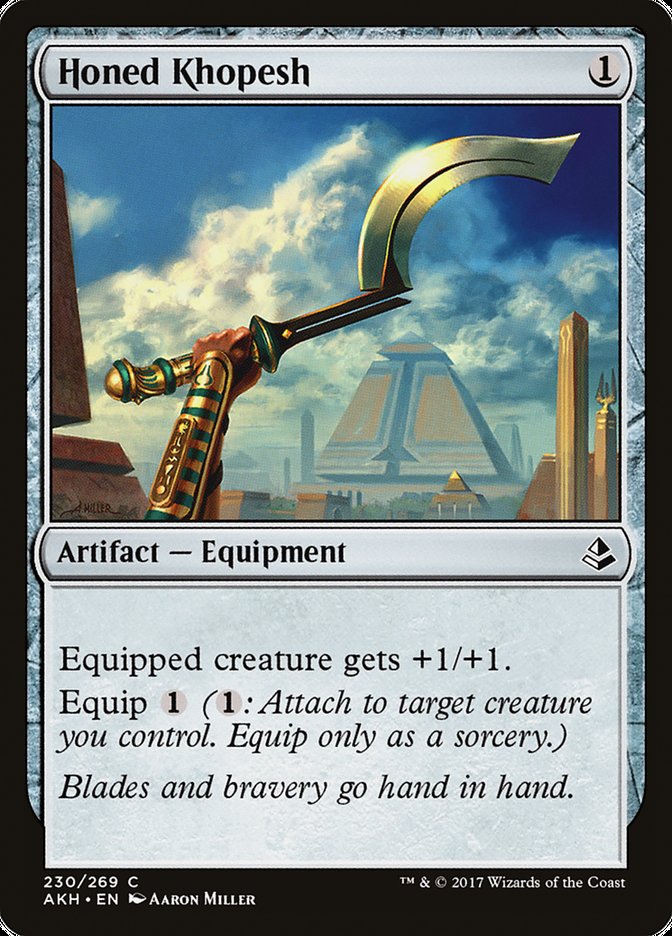 Honed Khopesh (230) [Amonkhet] | Odin's Place