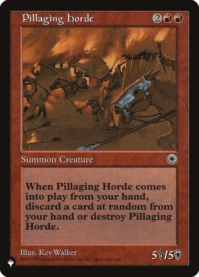Pillaging Horde [The List] | Odin's Place
