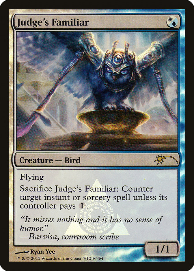 Judge's Familiar (5) [Friday Night Magic 2013] | Odin's Place