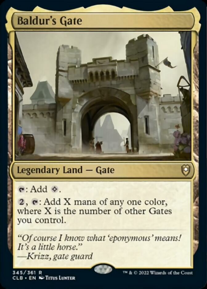 Baldur's Gate [Commander Legends: Battle for Baldur's Gate] | Odin's Place