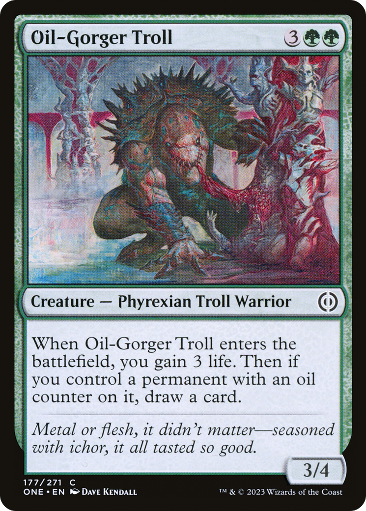 Oil-Gorger Troll [Phyrexia: All Will Be One] | Odin's Place